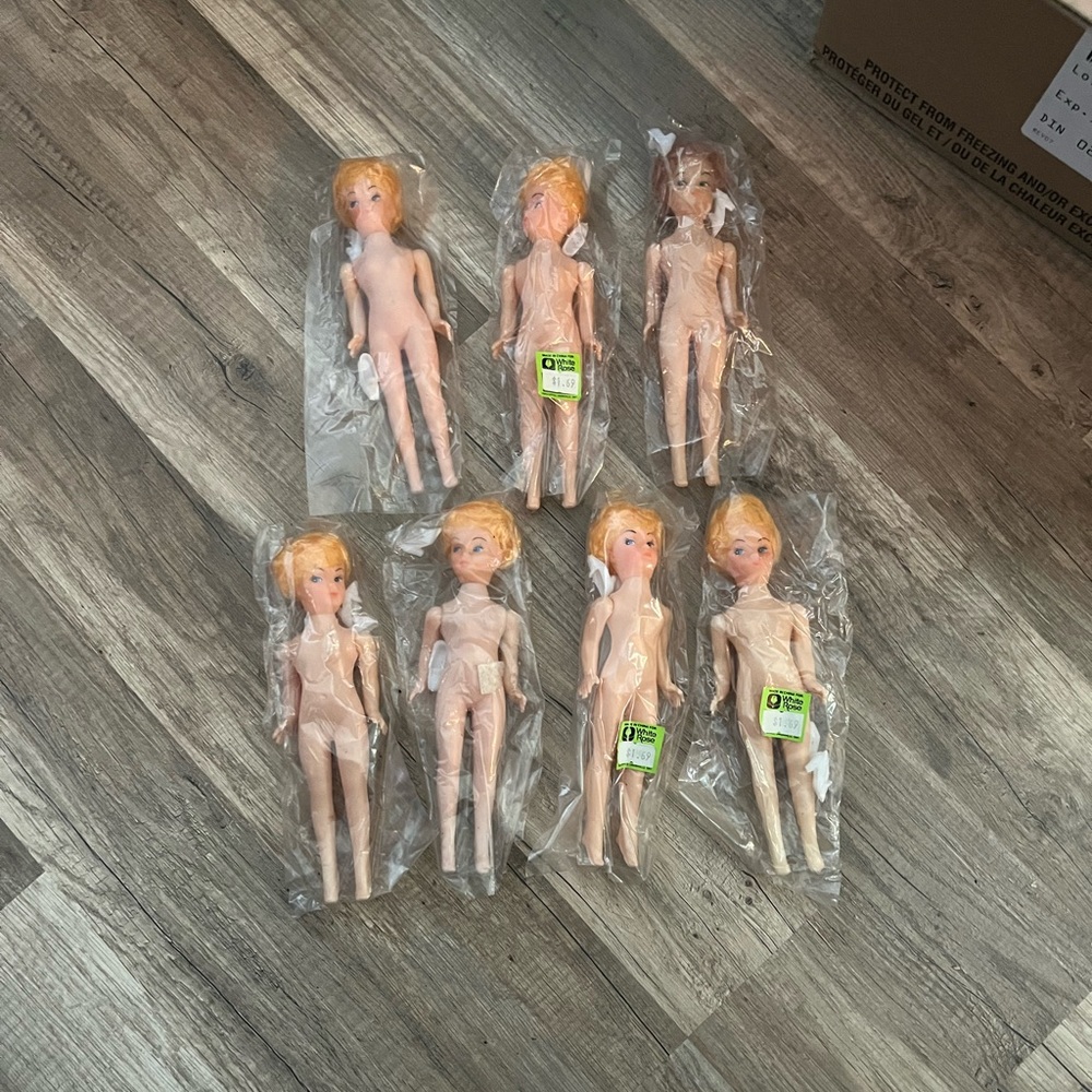 Lot of Vintage 1980’s 8” Crafting Dolls NOS